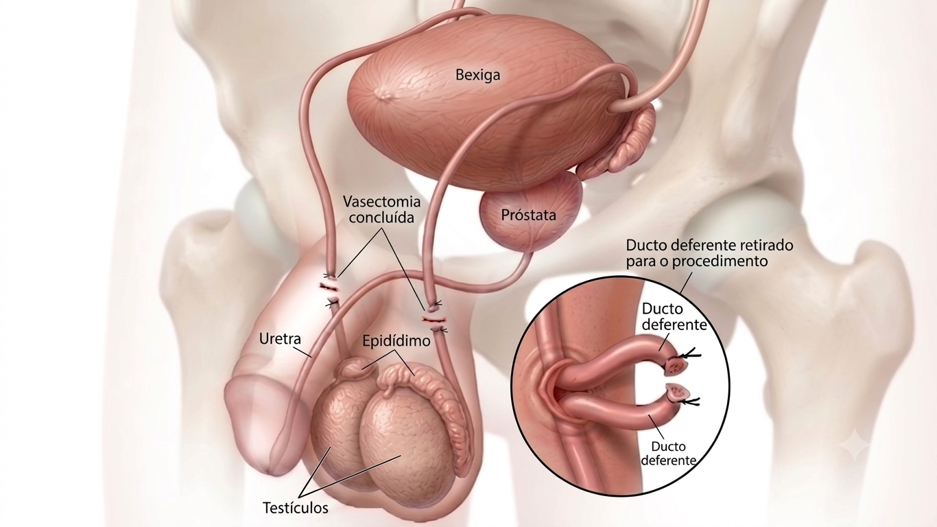Consulta sobre vasectomia com urologista em Atibaia