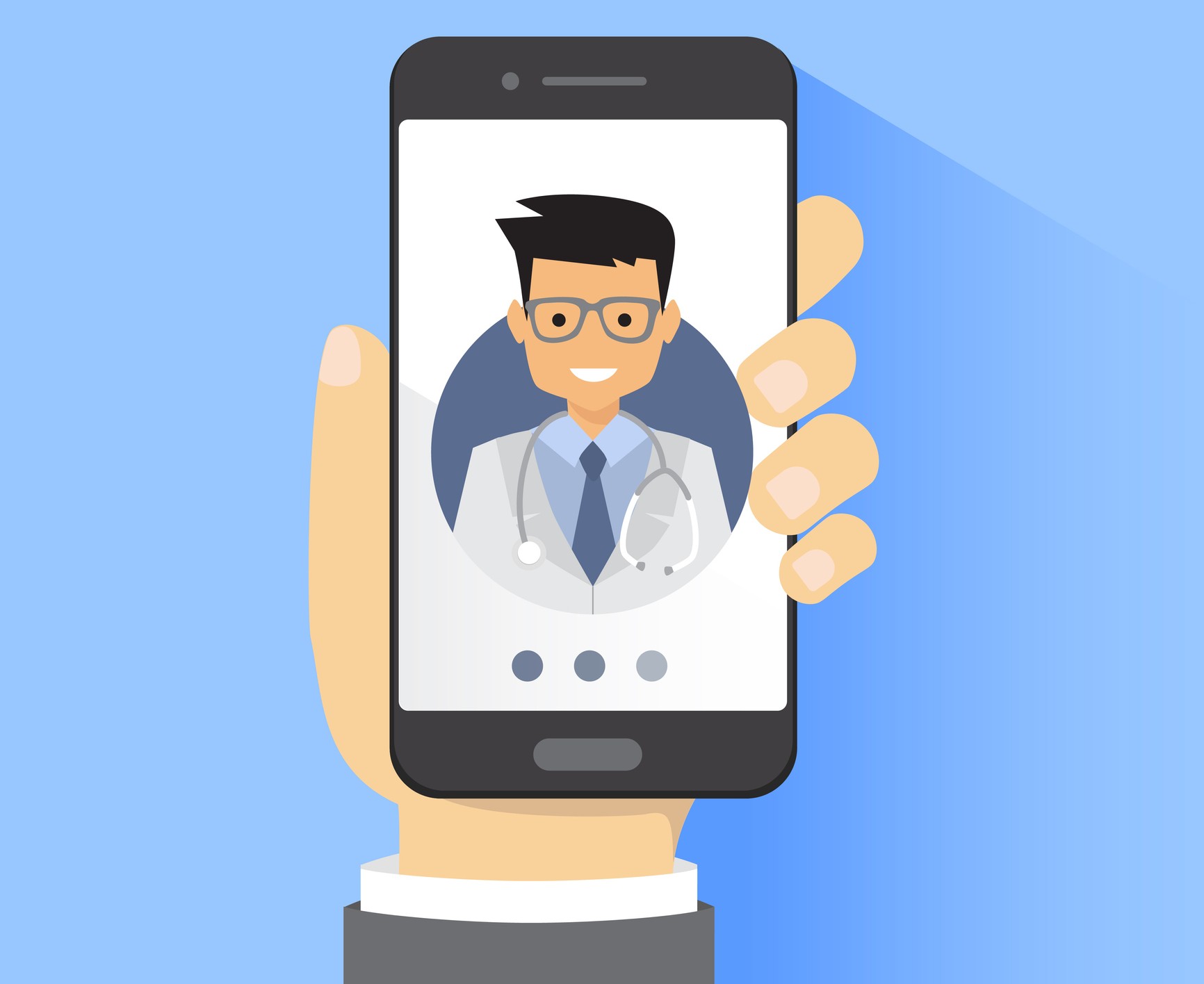 Computador em ambiente reservado para consulta com urologista online